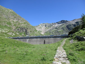 La diga piccola del Lago Publino