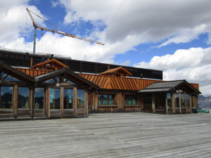 Veduta parziale del Rifugio Carosello 3000