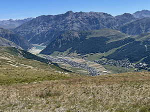 Veduta su Livigno
