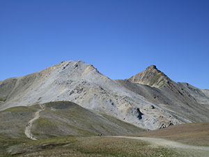 Pizzo Cantone (m. 2904) e Monte Campaccio (m. 3004)