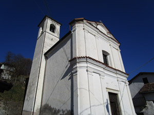 Avano, la chiesa dedicata a San Gaetano da Thiene