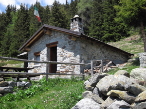 Il Bivacco Baita Casentia