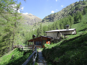 Il Rifugio Casera Val Sambuzza