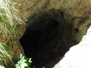 Ingresso della vecchia miniera