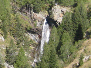 La cascata dopo Torni