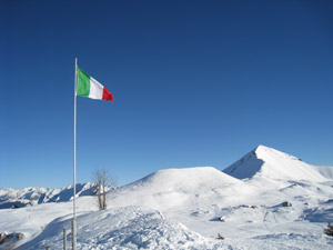 Il Monte Sodadura visto dal rifugio