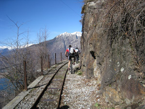 Bikers sul Tracciolino