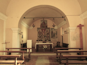 Interno della chiesa