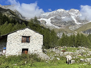 La Casera Lunga e il Monte Rosa