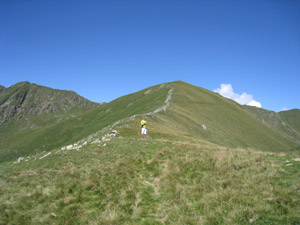 Verso la Cima Pianchette