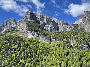 Panorama dal rifugio
