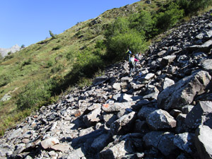 Corpo franoso da attraversare