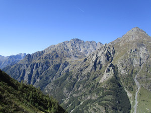 Panorama dal sentiero