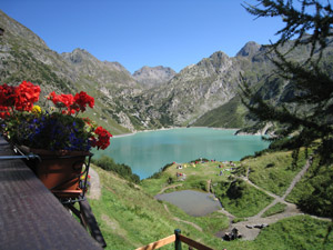 Panorama dal Rifugio Cur