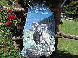 Bratte Alte - insegna Baita Pici