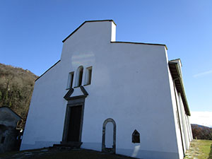 La chiesa di San Miro (m. 320)