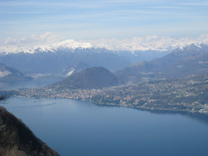 Veduta panoramica sul Lago Maggiore