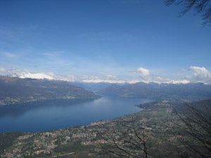 Veduta panoramica sul Lago Maggiore