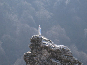 La madonnina lungo il sentiero