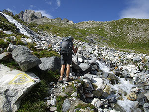 Attraversamento di un torrente