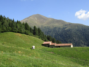 Una cascina e il M. Muffetto