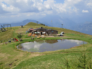 Arrivo al rifugio