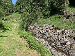 Sentiero e Torrente Ri di Piera