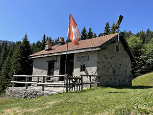 La baita al termine del bosco