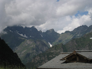 Panorama dal rifugio