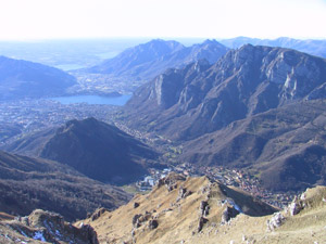Panorama su Lecco