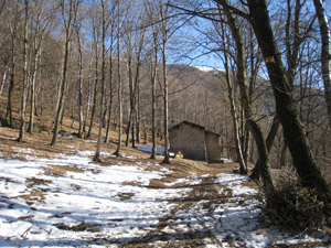 Arrivo al rifugio