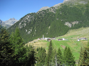 Eita dal sentiero per Redasco