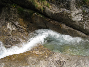 Il Torrente Meria poco dopo il ponte