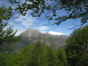 Panorama lungo il sentiero 34 verso le Grigne