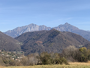 Veduta da Enco sulle Grigne