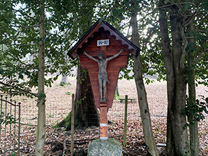 Crocifisso poco prima di arrivare all'agriturismo