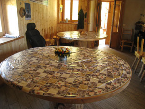 Interno: i tavoli