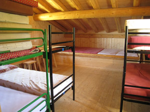 Interno: il dormitorio