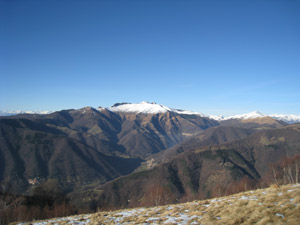 Panorama verso il M. Generoso