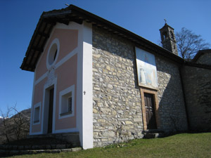 La chiesa della Madonna di Loreto in localit Zch