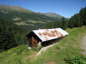 Una baita in Val Cardon