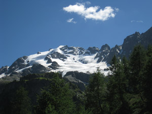 La Cima Piazzi con la sua vedretta