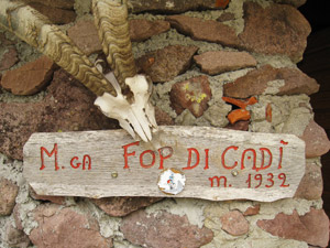 Insegna del bivacco