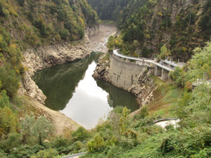 Il lago e la diga