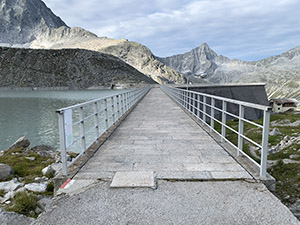 La diga del Lago Venerocolo
