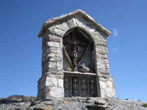 La santella prima del rifugio