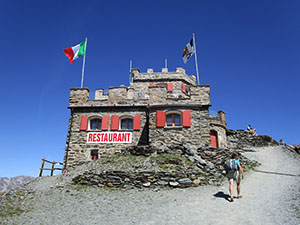 Il Rifugio Garibaldi Dreisprachenspitze