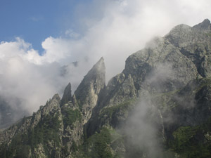 Panorama sui monti