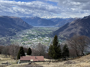 Vista a valle