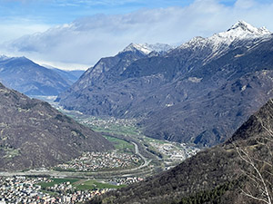 Vista a valle